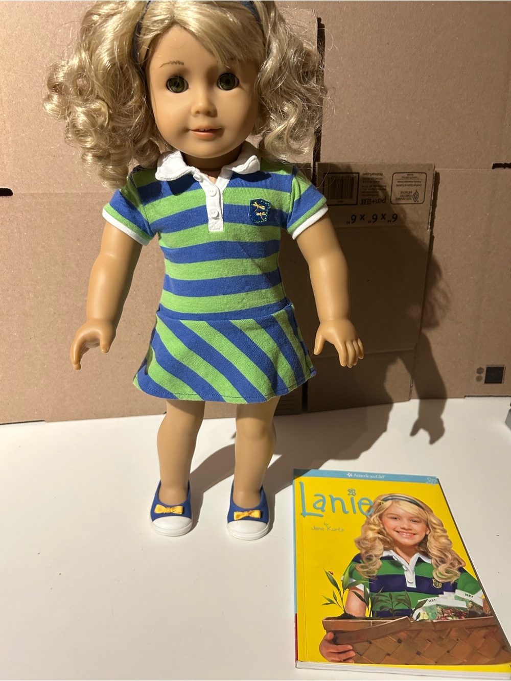 American Girl Doll Lanie and Book